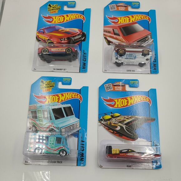 Hot Wheels 2014 and 2015 HW CITY (lot of 4) - Picture 1 of 6